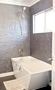 bathroom tiles silver